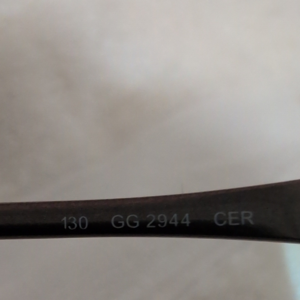 Gucci Women's Sparkling Brown Glasses - Picture 10 of 12